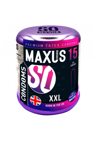 Презервативы Maxus XXL увеличенного размера - 15 шт.