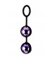 Вагинальные шарики toyfa фиолетовые 14 см