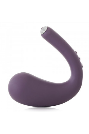 Фиолетовый вибратор Dua G-spot   Clitoral Wearable Vibrator - 17,8 см.