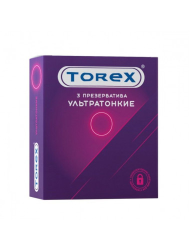 Презервативы Torex  Ультратонкие  - 3 шт.