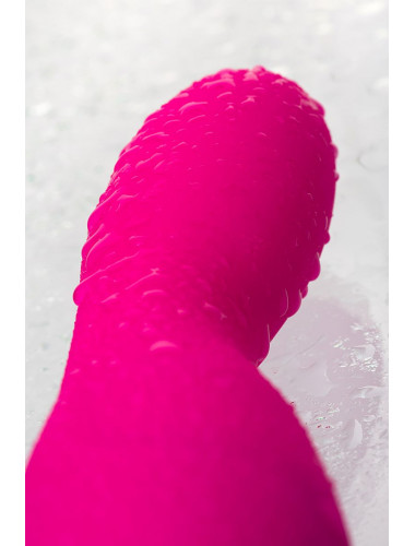 Вибратор leroina силикон розовый 15,5 см