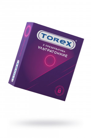 Презервативы ультратонкие torex №3