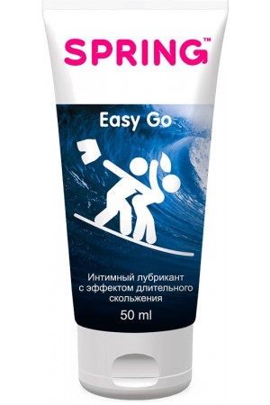 Гель-лубрикант spring easy go длительное скольжение 50 мл