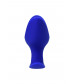 Расширяющая анальная втулка todo by toyfa bloom синяя 9,5 см