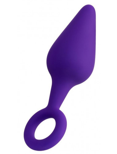 Анальная втулка todo by toyfa bung фиолетовая 11,5 см