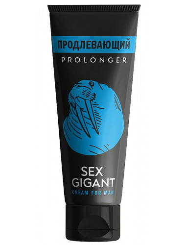 Продлевающий крем для мужчин Sex Gigant Prolonger - 80 мл.