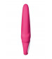 Ярко-розовый вибратор  Satisfyer Mr. Rabbit с клиторальным отростком - 22,1 см.