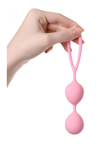 Вагинальные шарики a-toys розовые 3,1 см