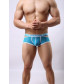 Голубые мужские трусы-хипсы Cockon X Lace Boxer с вырезами