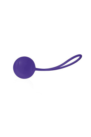 Фиолетовый вагинальный шарик Joyballs Trend Single с петелькой