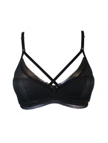 Стильный бюстгальтер-бралетт Diamond Mesh Non Wired Padded Bralette