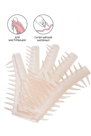 Телесная перчатка-мастубратор для чувственного массажа