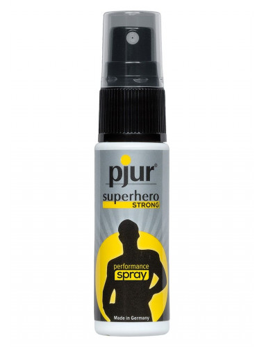 Спрей-пролонгатор длительного действия pjur SUPERHERO Strong Spray - 20 мл.