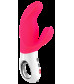 Вибратор miss bi + зарядное устройство розовый 17 см