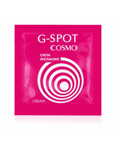 Стимулирующий интимный крем для женщин Cosmo G-spot - 2 гр.