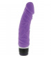 Фиолетовый вибратор-реалистик PURRFECT SILICONE CLASSIC 6.5INCH - 16,5 см.