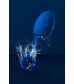 Анальная вибровтулка oplay wave с пультом ду синяя 15,5 см