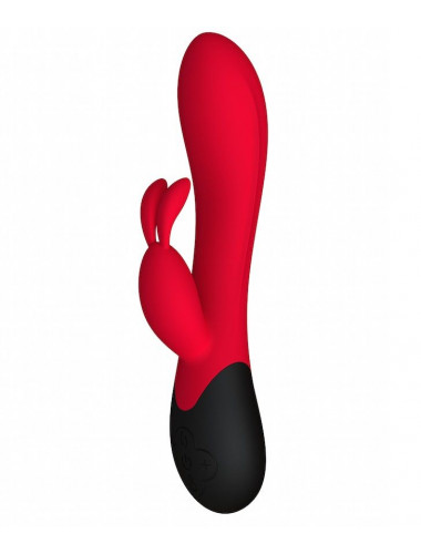 Вибратор кролик с подогревом gemini infinite collection красный 20,8 см