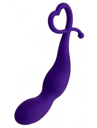 Анальная втулка todo by toyfa wlap фиолетовая 16 см