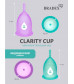 Набор менструальных чаш Clarity Cup (размеры S и L)