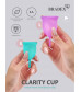 Набор менструальных чаш Clarity Cup (размеры S и L)