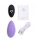 Фиолетовый вибромассажер в трусики с пультом ДУ Panty Vibe Remote Controlled Vibrator