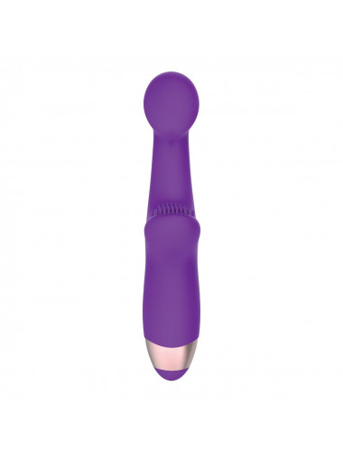 Фиолетовый массажёр для G-точки G-Spot Pleaser - 19 см.