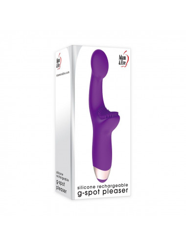 Фиолетовый массажёр для G-точки G-Spot Pleaser - 19 см.