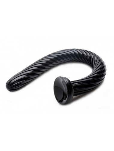 Большой анальный стимулятор-змея Hosed 19 Inch Spiral Anal Snake - 50,8 см.