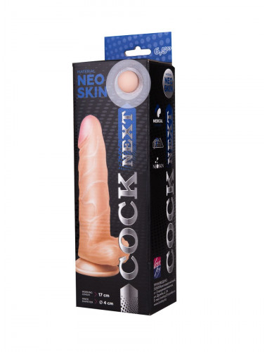 Фаллоимитатор cock next lovetoy телесный 18,5 см