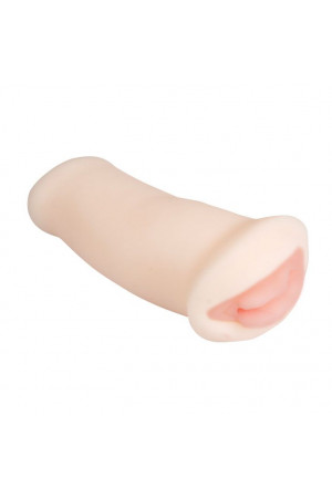 Вибрирующий мастурбатор-вагина с нежными губками Lily - 18 см.