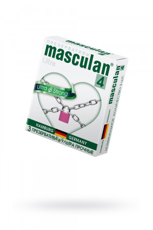 Презервативы masculan ultra strong ультра прочный с обильной смазкой 3 шт