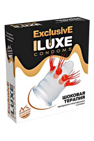 Презерватив LUXE Exclusive «Шоковая терапия» - 1 шт.