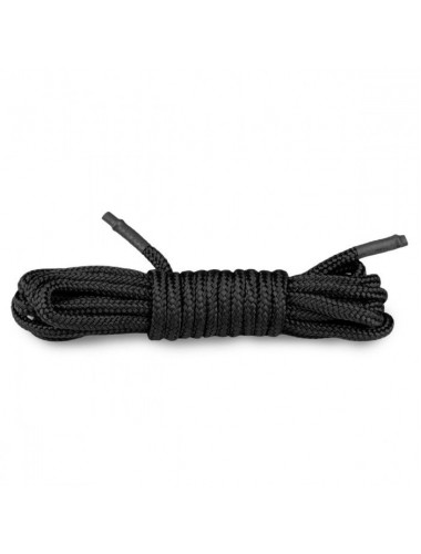 Черная веревка для бондажа Easytoys Bondage Rope - 5 м.