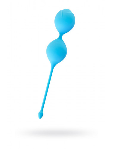 Вагинальные шарики toyfa голубые 19 см