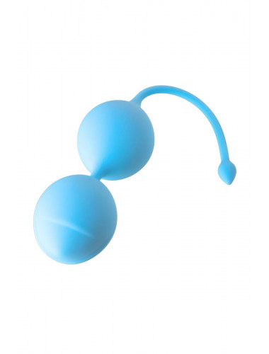 Вагинальные шарики toyfa голубые 19 см