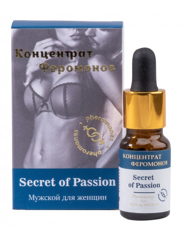 Мужской концентрат феромонов Secret of Passion - 9 мл.