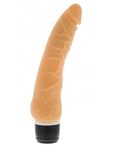 Телесный вибратор-реалистик PURRFECT SILICONE CLASSIC 7.1INCH FLESH - 18 см.