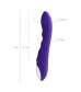 Нереалистичный вибратор leroina syrin 10 режимов фиолетовый 21 см