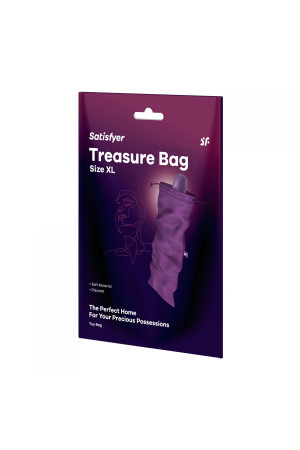 Фиолетовый мешочек для хранения игрушек Treasure Bag XL