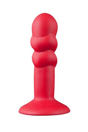 Красная анальная пробка SHOVE UP 5INCH SILICONE BUTT PLUG RED - 12,7 см.