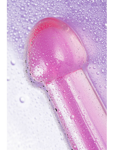 Нереалистичный фаллоимитатор jelly dildo розовый 20 см