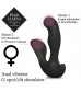 Универсальный анальный массажер Black Jamba Anal Vibrator - 12 см.