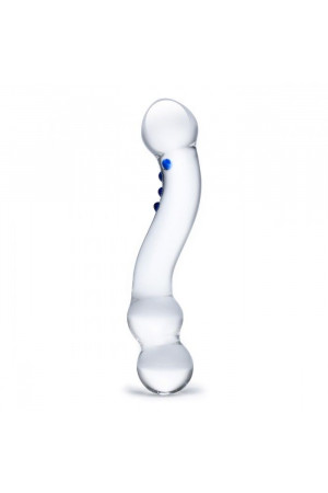 Изогнутый стеклянный стимулятор G-точки Curved G-Spot - 15,2 см.