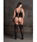 Эффектный боди-комбинезон Elara VII Bodystocking with Open Cups