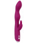 Фиолетовый вибратор A   G-Spot Rabbit Vibrator для стимуляции зон G и A - 23,6 см.