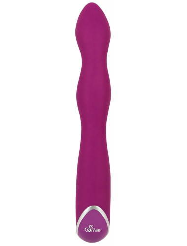 Фиолетовый вибратор A   G-Spot Rabbit Vibrator для стимуляции зон G и A - 23,6 см.