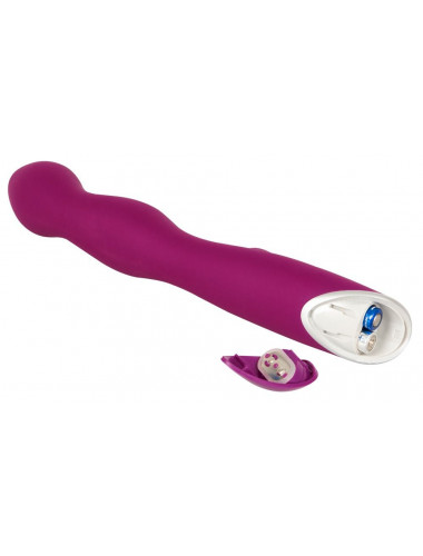 Фиолетовый вибратор A   G-Spot Rabbit Vibrator для стимуляции зон G и A - 23,6 см.