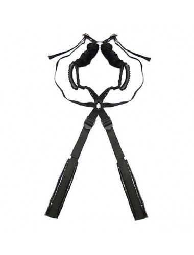 Комплект бондажный romfun sex harness bondage на сбруе чёрный