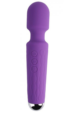 Фиолетовый жезловый вибратор Wacko Touch Massager - 20,3 см.